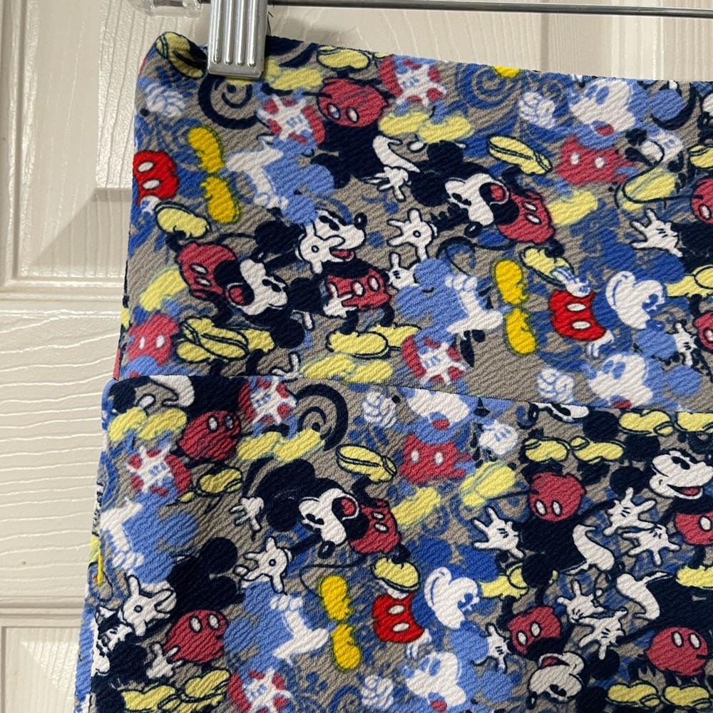 LULAROE Mickey Mouse Cassie Pencil Skirt Size XL - Picture 5 of 7